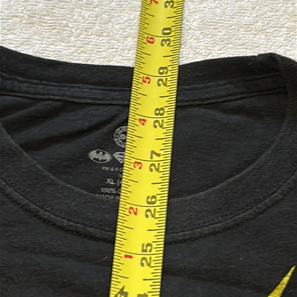DC Justice League Graphic Tee Black XL Superman Batman Flash Green Lantern - Picture 5 of 6